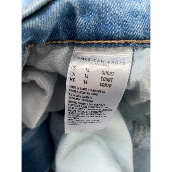 AMERICAN EAGLE Stovepipe Cuffed Jeans - Picture 9 of 10